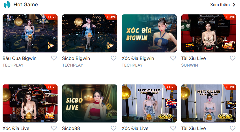 Xóc đĩa livestream tại Rik88